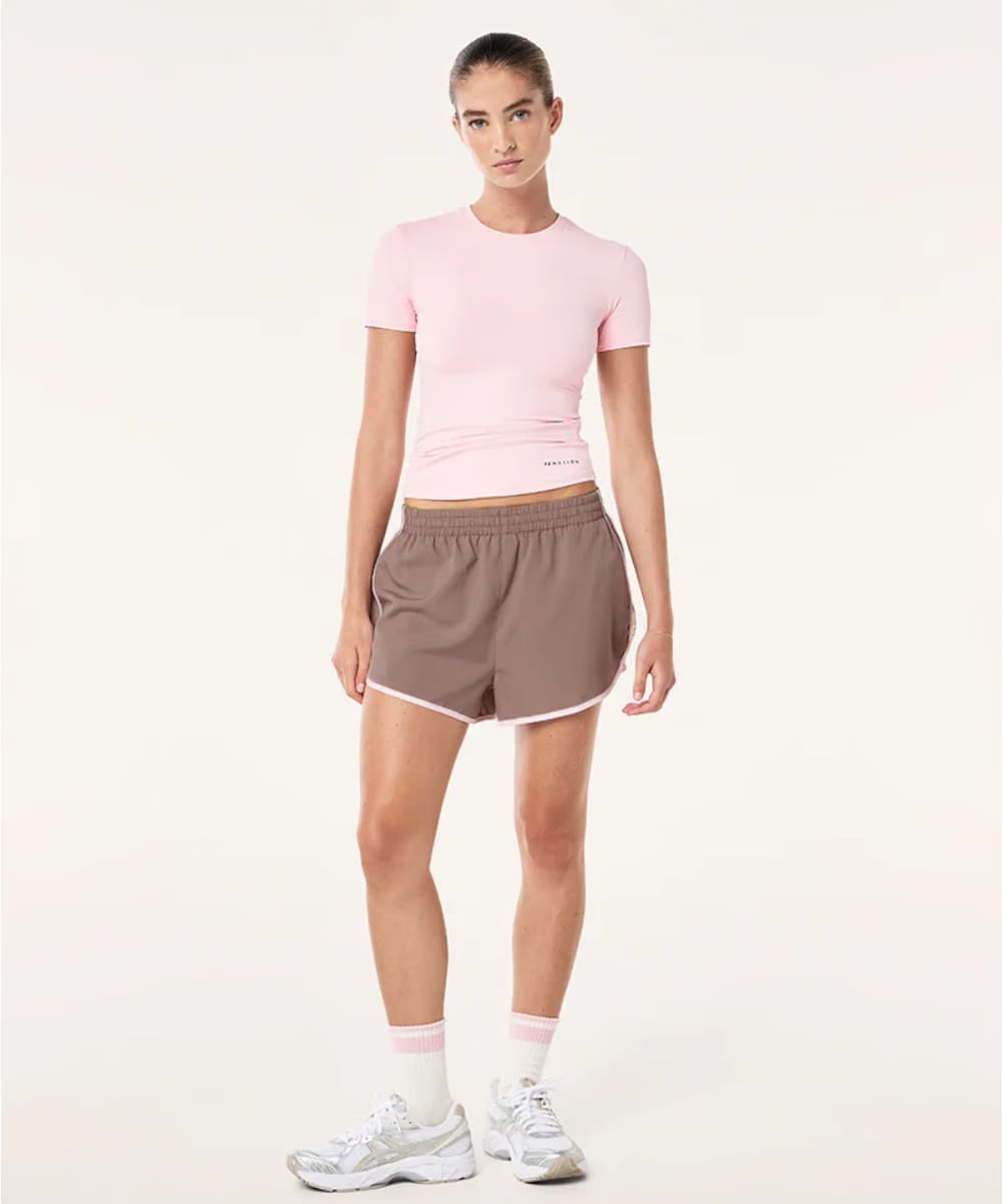 P.E Nation Foundation SS Tee (Chalk Pink)
