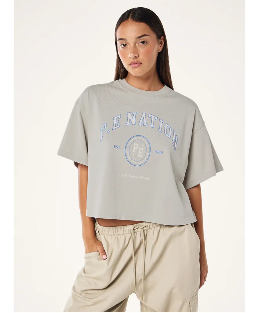 P.E Nation Way Back Tee (Washed Moonstruck)
