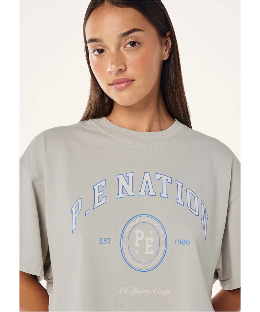 P.E Nation Way Back Tee (Washed Moonstruck)