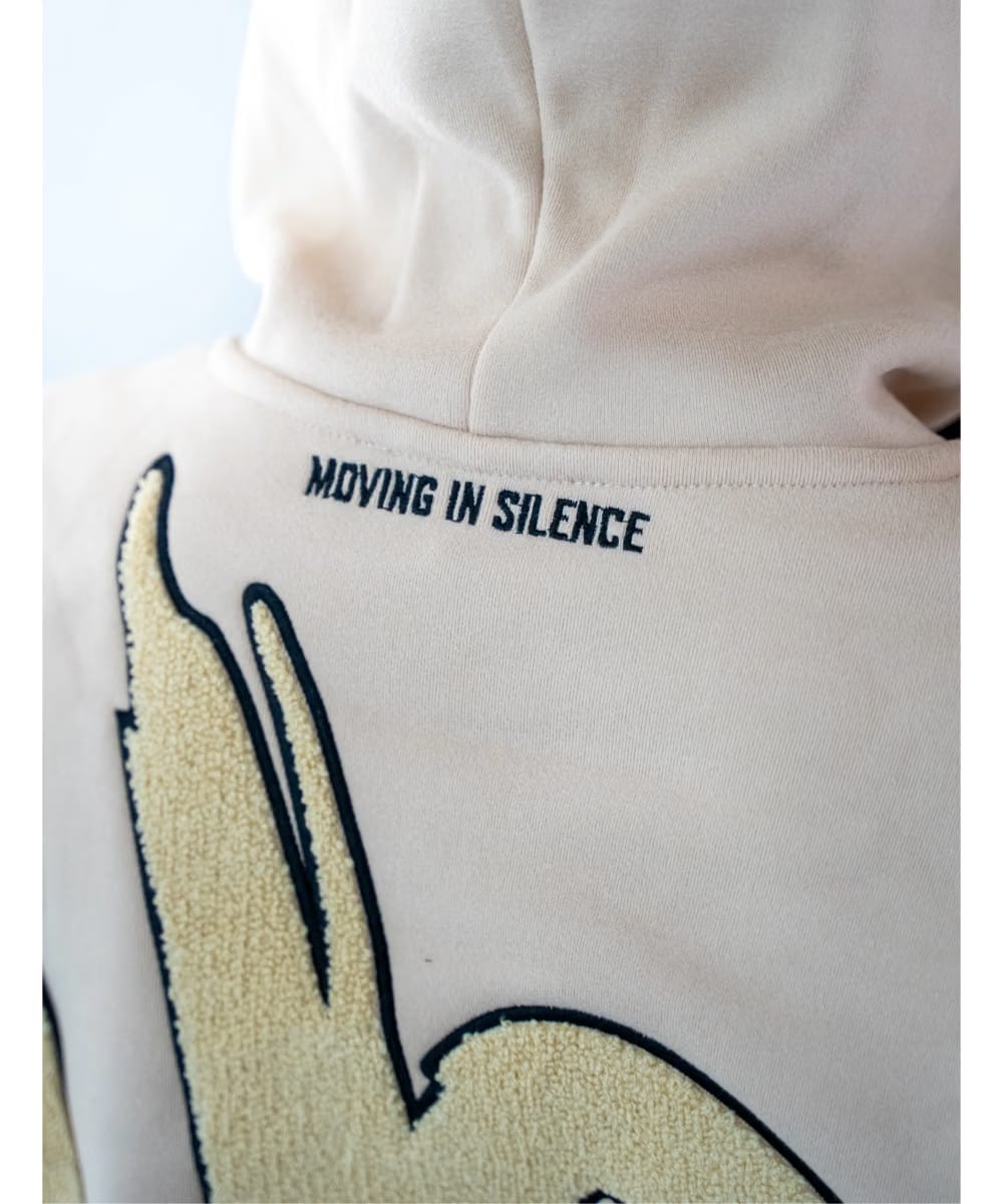 UNDRGROUND Kids “Moving In Silence” Hoodie (Tan/Black)