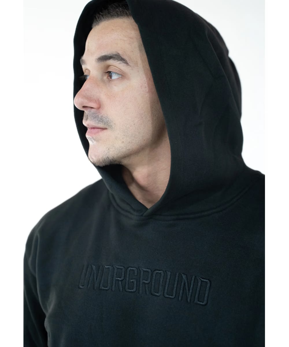 UNDRGROUND “Moving In Silence” Hoodie (Black)