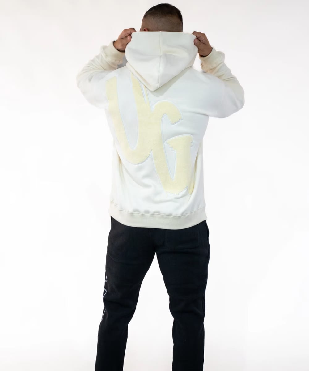 UNDRGROUND “Moving In Silence” Hoodie (Cream/Off White)