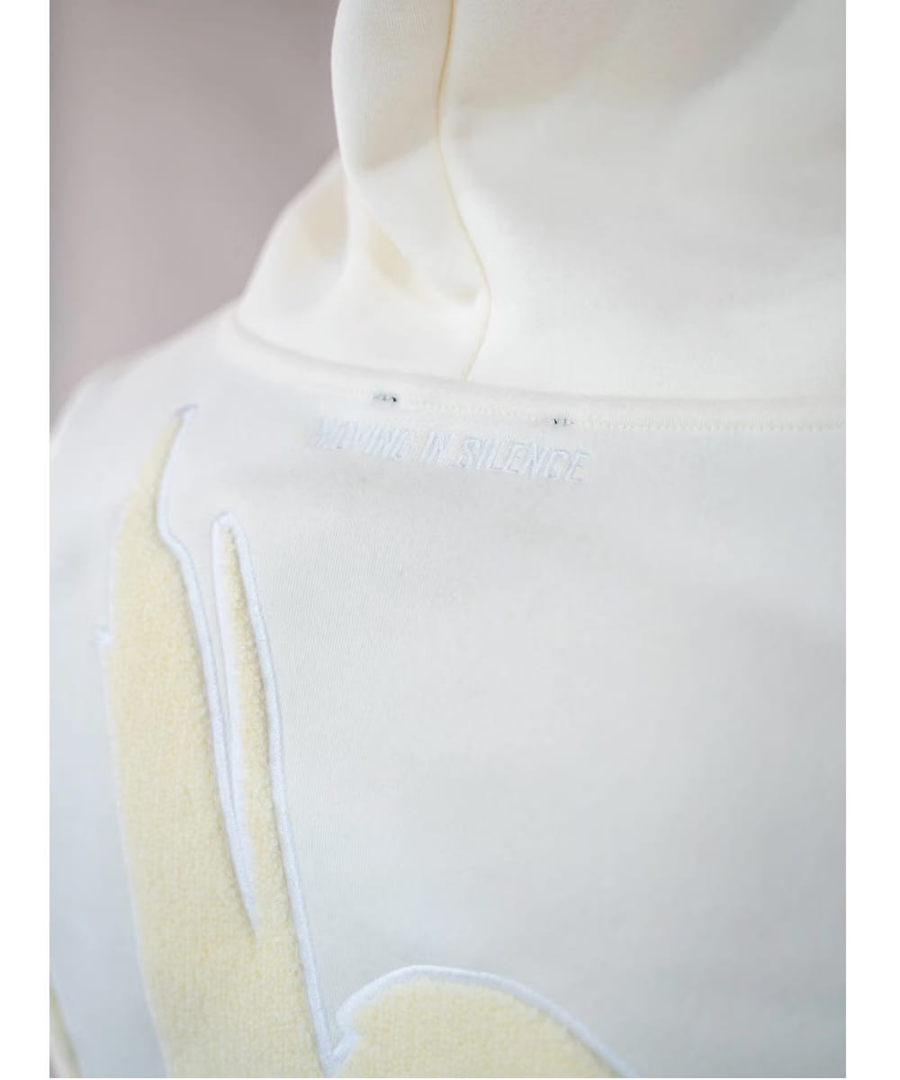 UNDRGROUND “Moving In Silence” Hoodie (Cream/Off White)