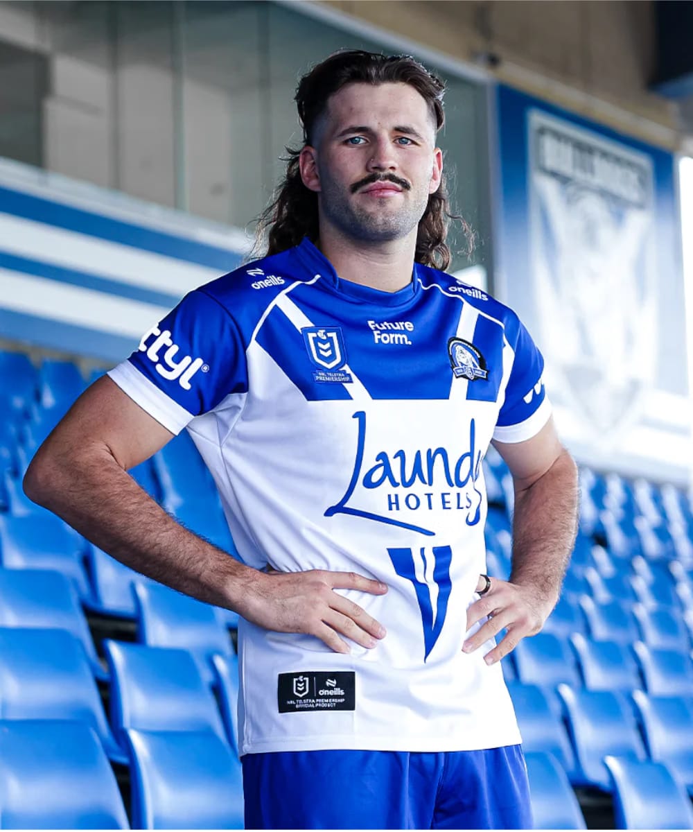Bulldogs 2025 Canterbury Bulldogs Home Jersey