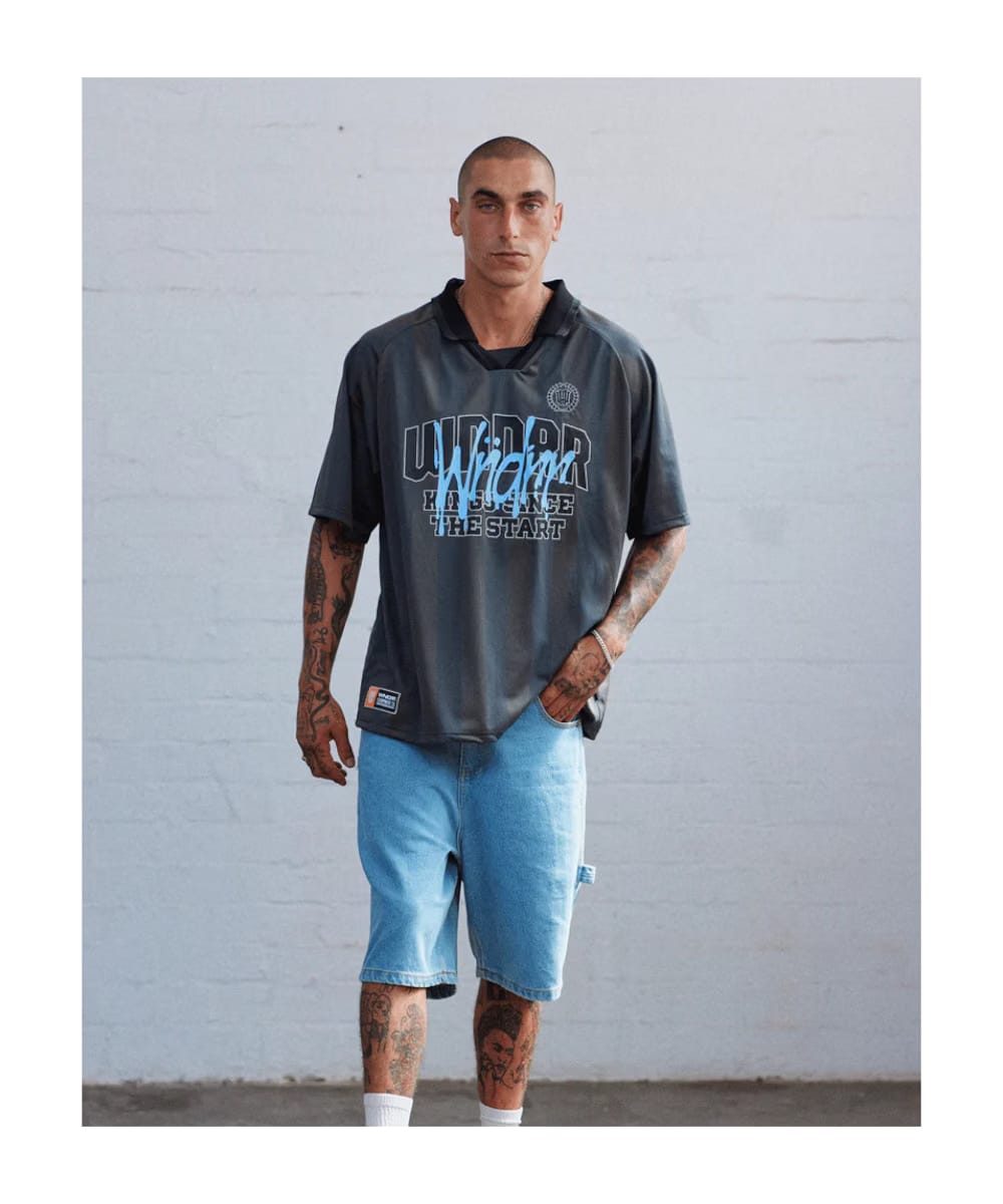 WNDRR Top Tier Football Jersey (Grey)