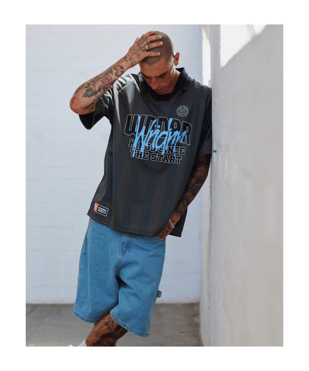 WNDRR Top Tier Football Jersey (Grey)