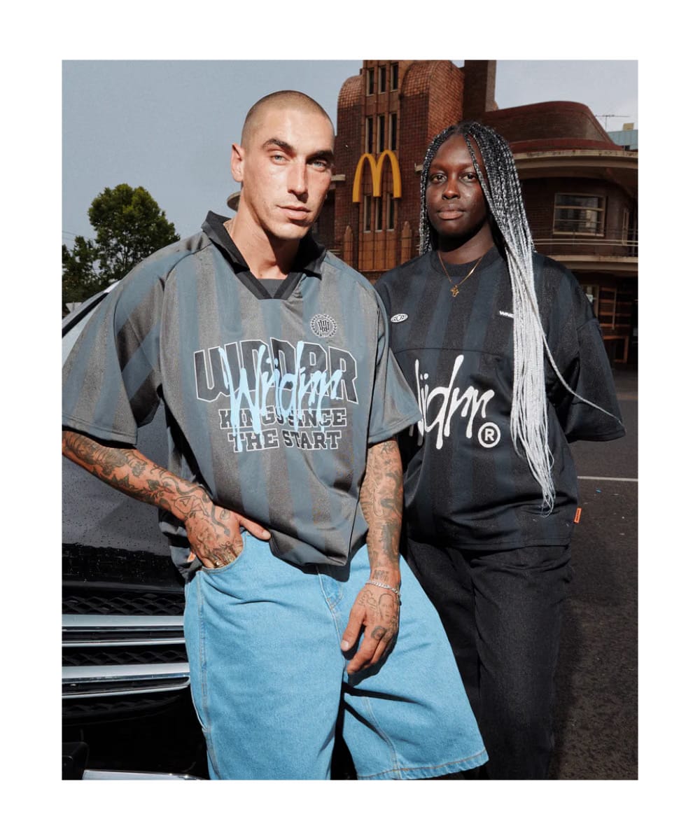WNDRR Top Tier Football Jersey (Grey)