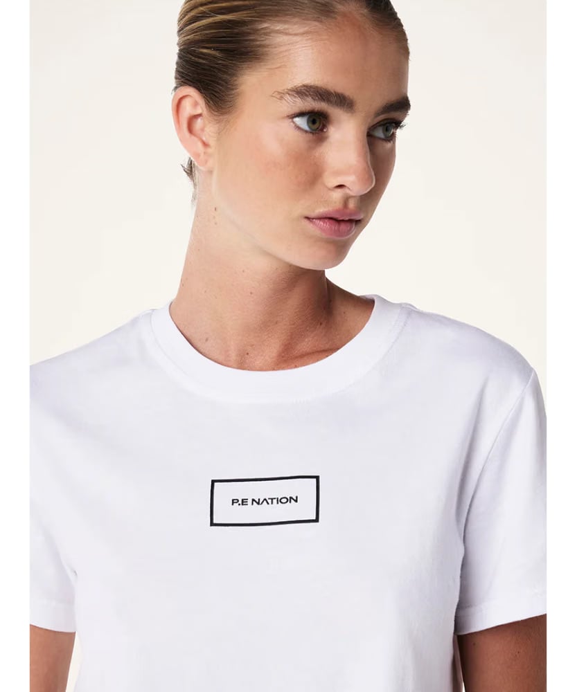 P.E Nation Kite Tee (Optic White)