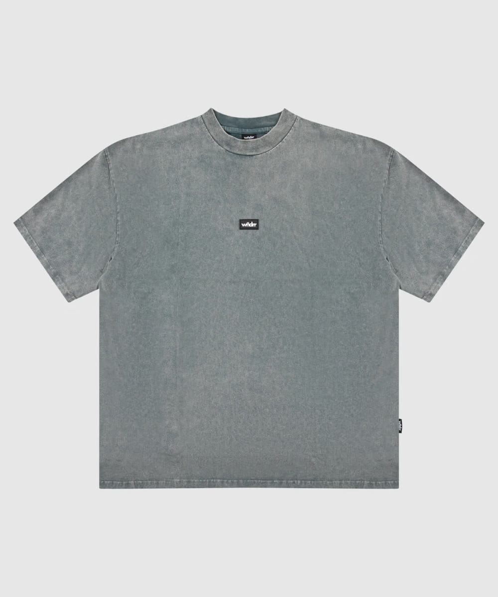WNDRR Soho Club Tee (Washed Grey)