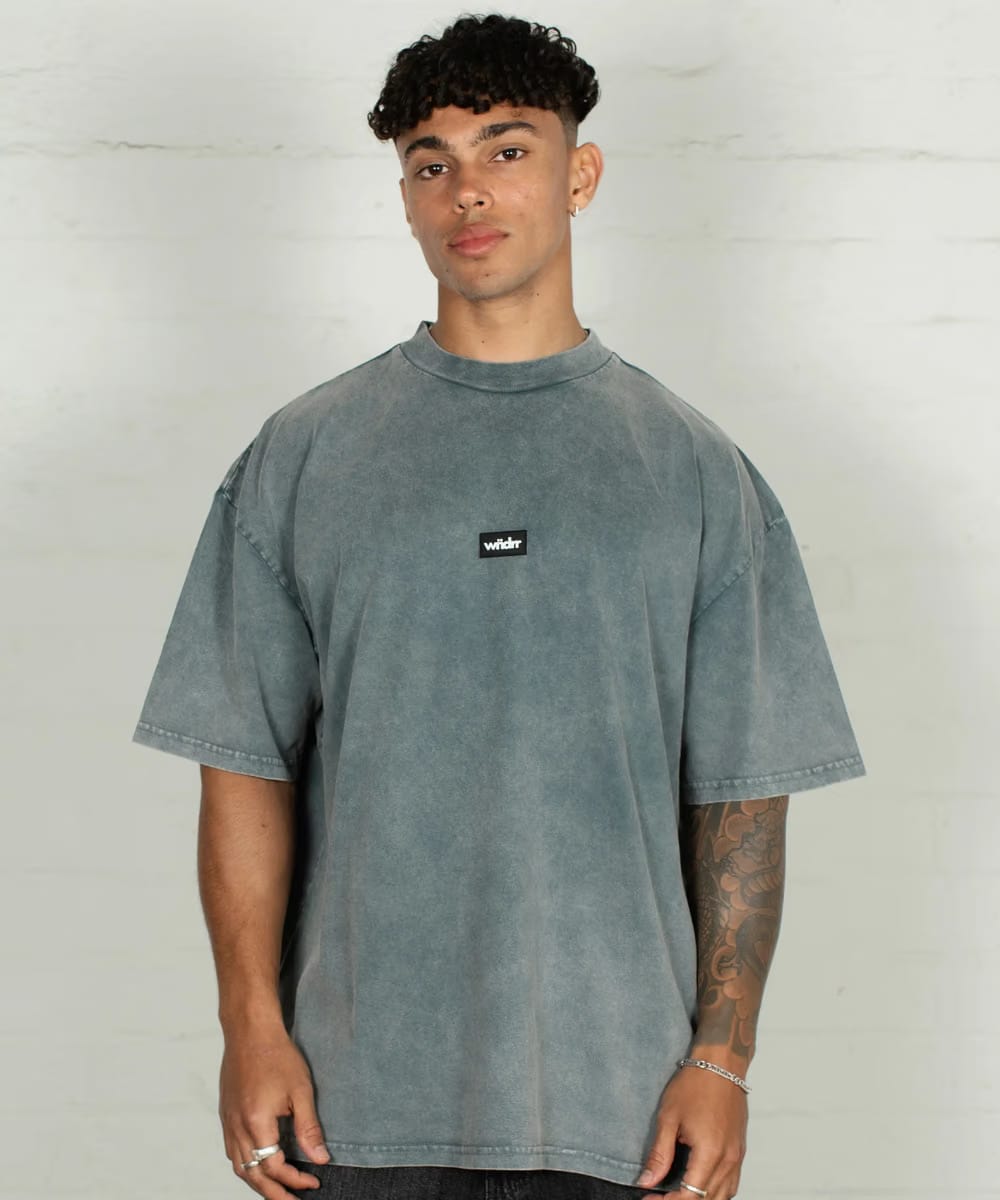 WNDRR Soho Club Tee (Washed Grey)