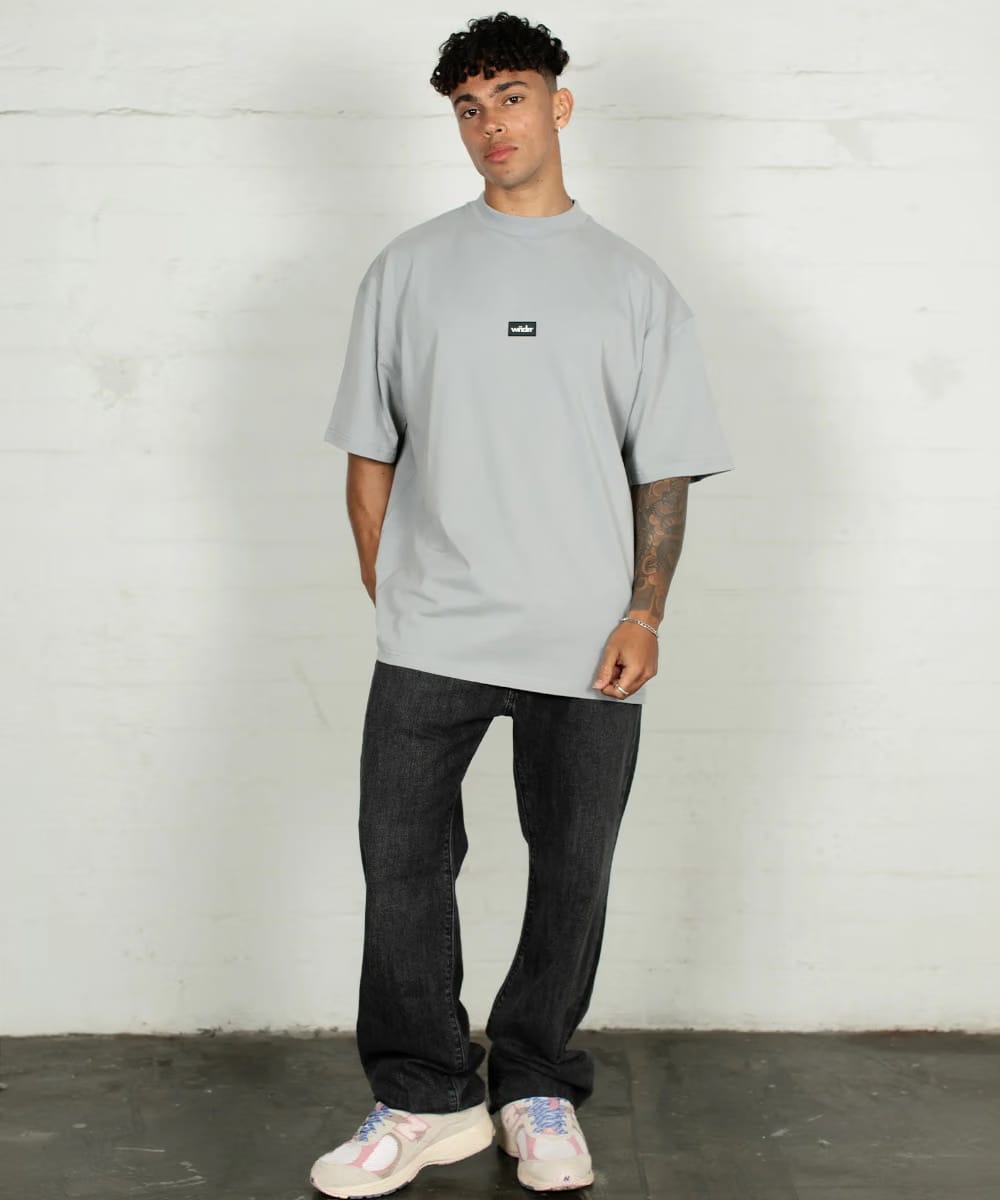 WNDRR Soho Club Tee (Cement Grey)