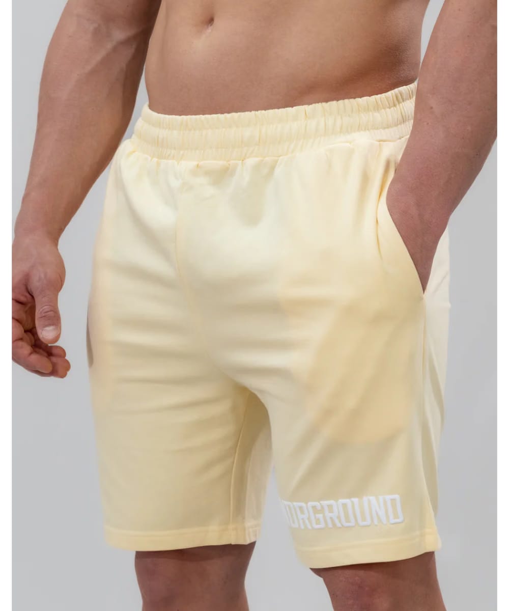 UNDRGROUND Relaxed Fit Shorts (Mellow Yellow)