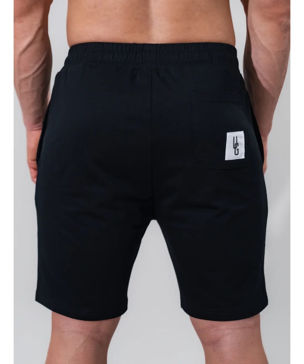 UNDRGROUND Relaxed Fit Shorts (Jet Black)