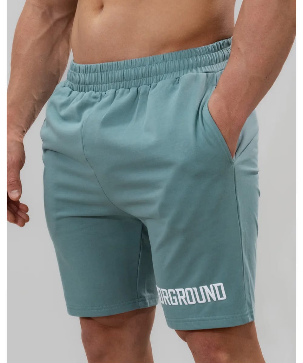 UNDRGROUND Relaxed Fit Shorts (Slate Blue)