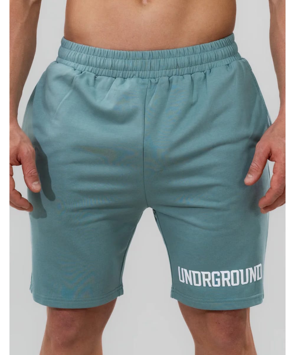 UNDRGROUND Relaxed Fit Shorts (Slate Blue)