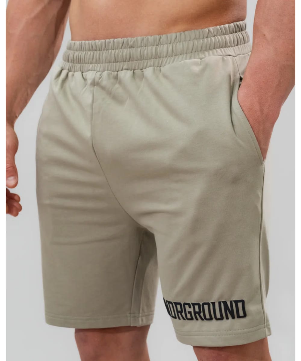 UNDRGROUND Relaxed Fit Shorts (Combat Khaki)