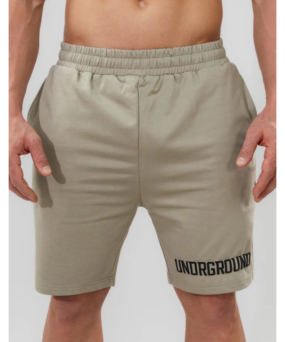 UNDRGROUND Relaxed Fit Shorts (Combat Khaki)
