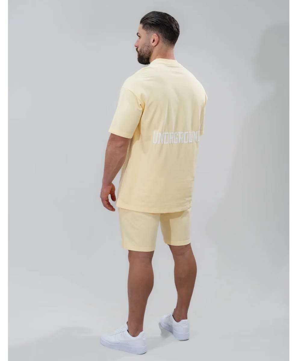 UNDRGROUND Relaxed Fit Tee (Mellow Yellow)