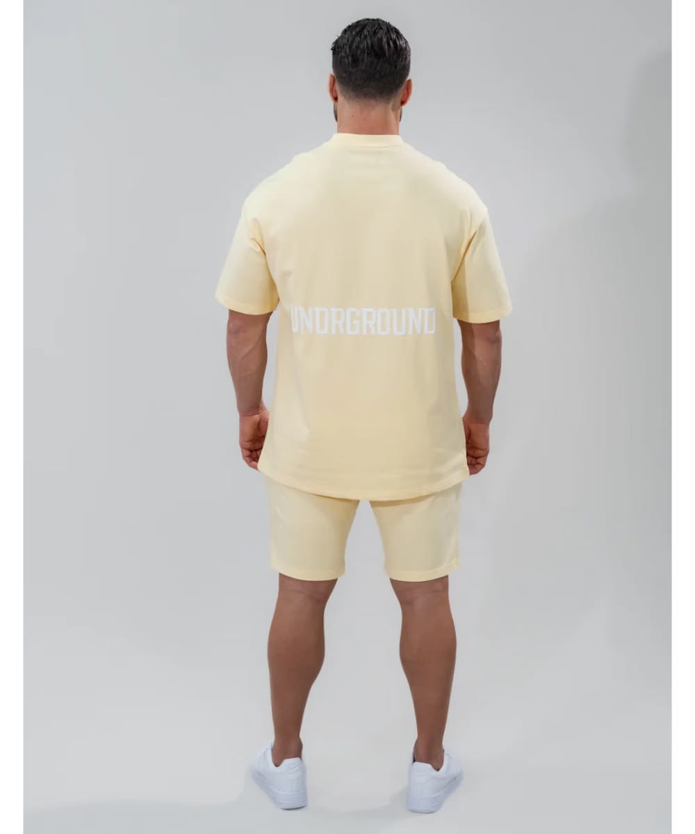 UNDRGROUND Relaxed Fit Tee (Mellow Yellow)