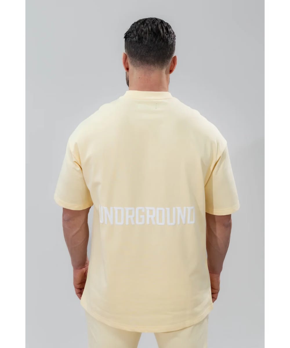 UNDRGROUND Relaxed Fit Tee (Mellow Yellow)