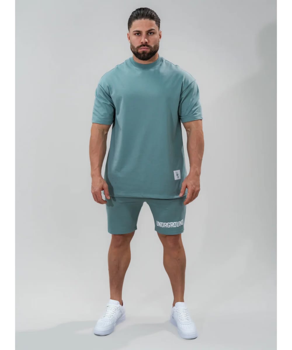 UNDRGROUND Relaxed Fit Tee (Slate Blue)
