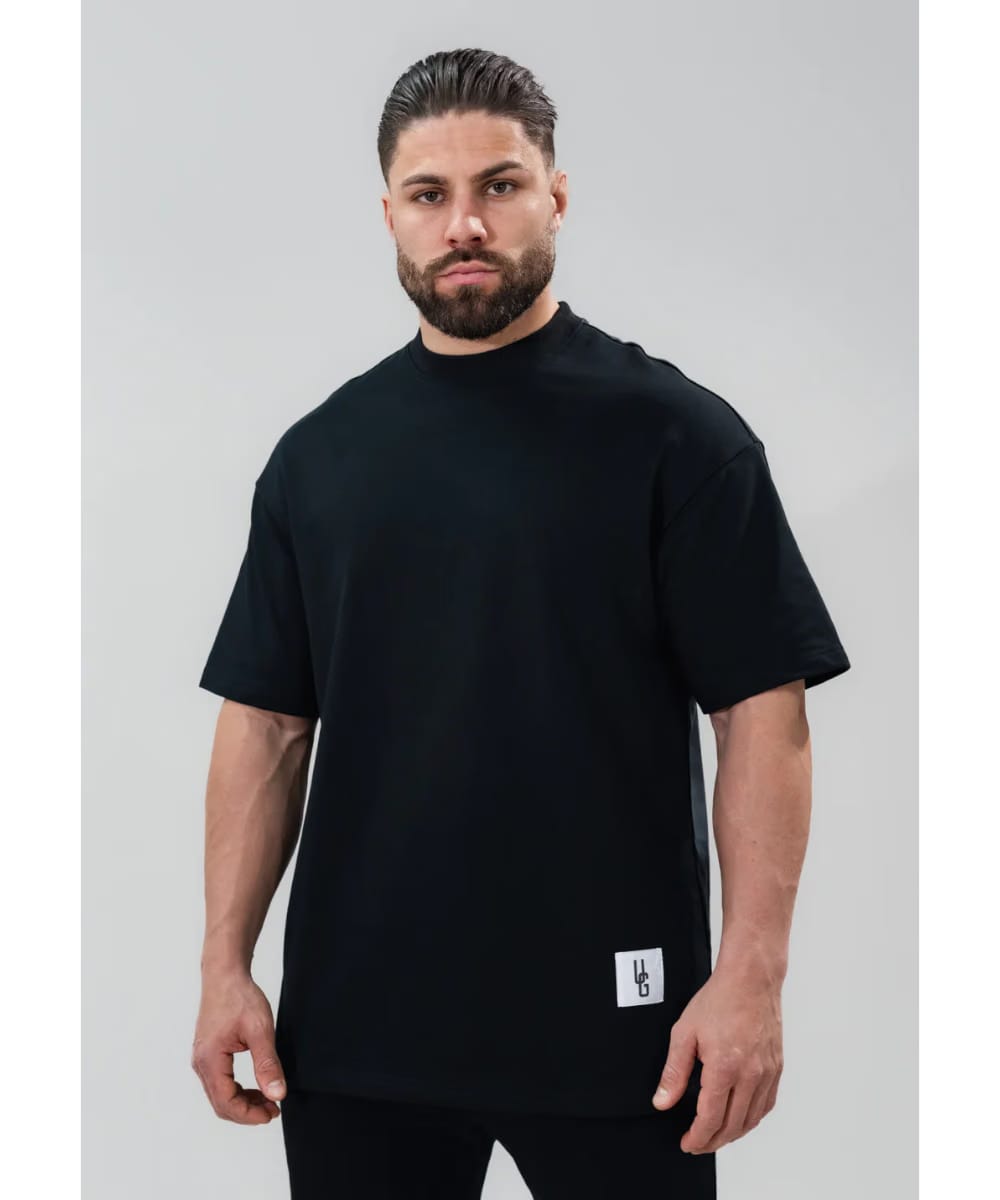 UNDRGROUND Relaxed Fit Tee (Jet Black)