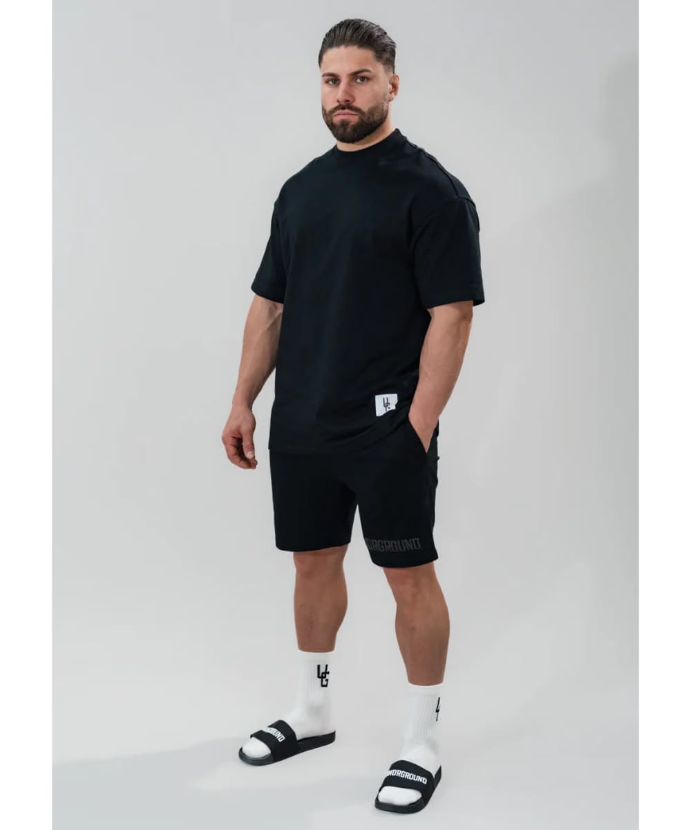 UNDRGROUND Relaxed Fit Tee (Jet Black)