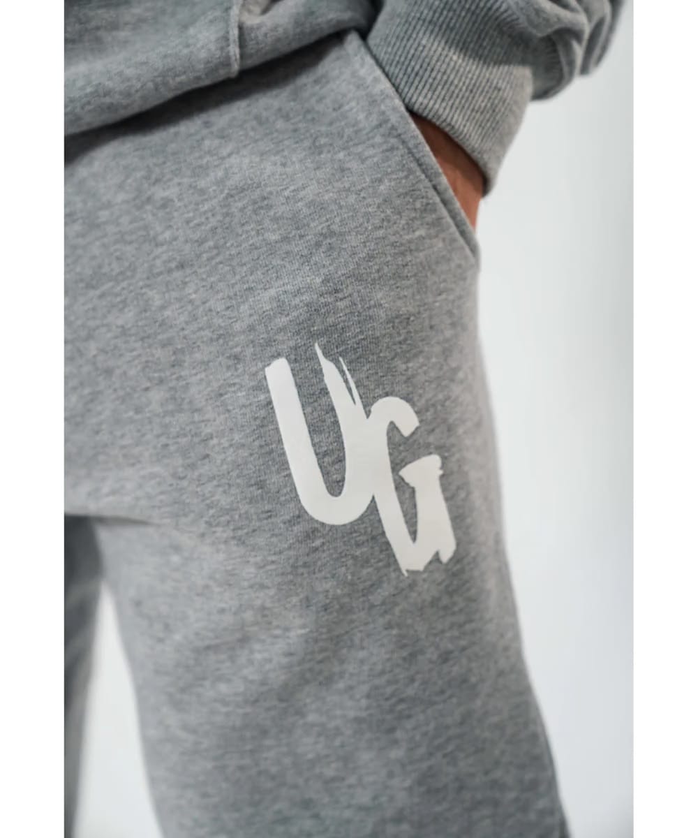 UNDRGROUND Puff Print Joggers (Grey)