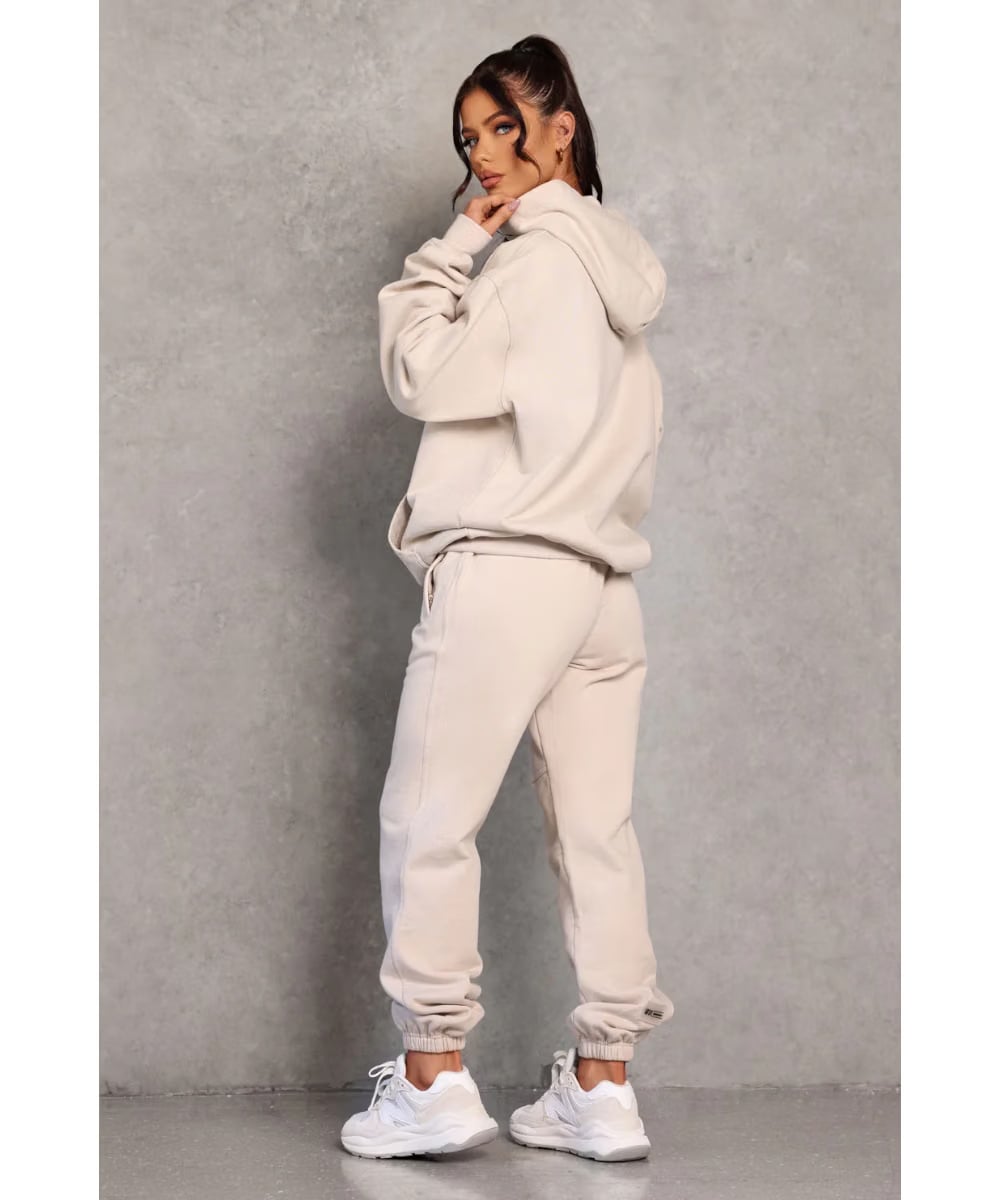 811 Originals Unisex Signature Logo Hoodie (Beige)