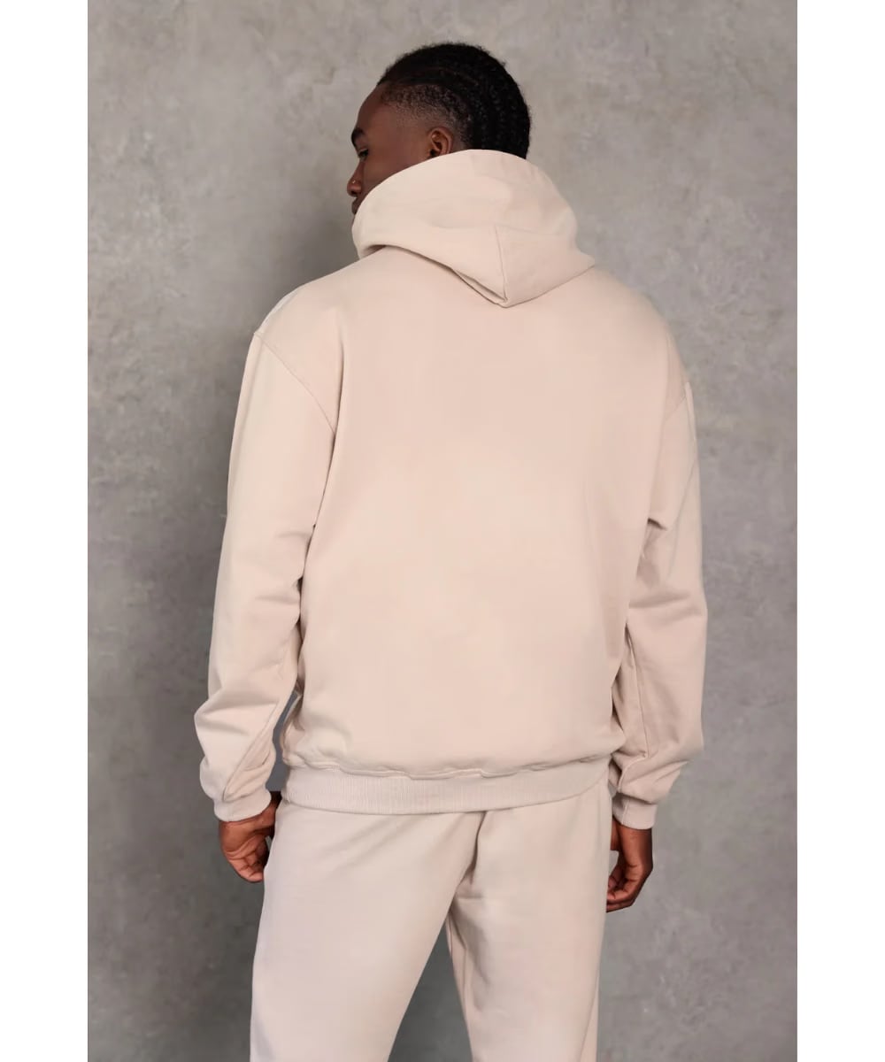 811 Originals Unisex Signature Logo Hoodie (Beige)