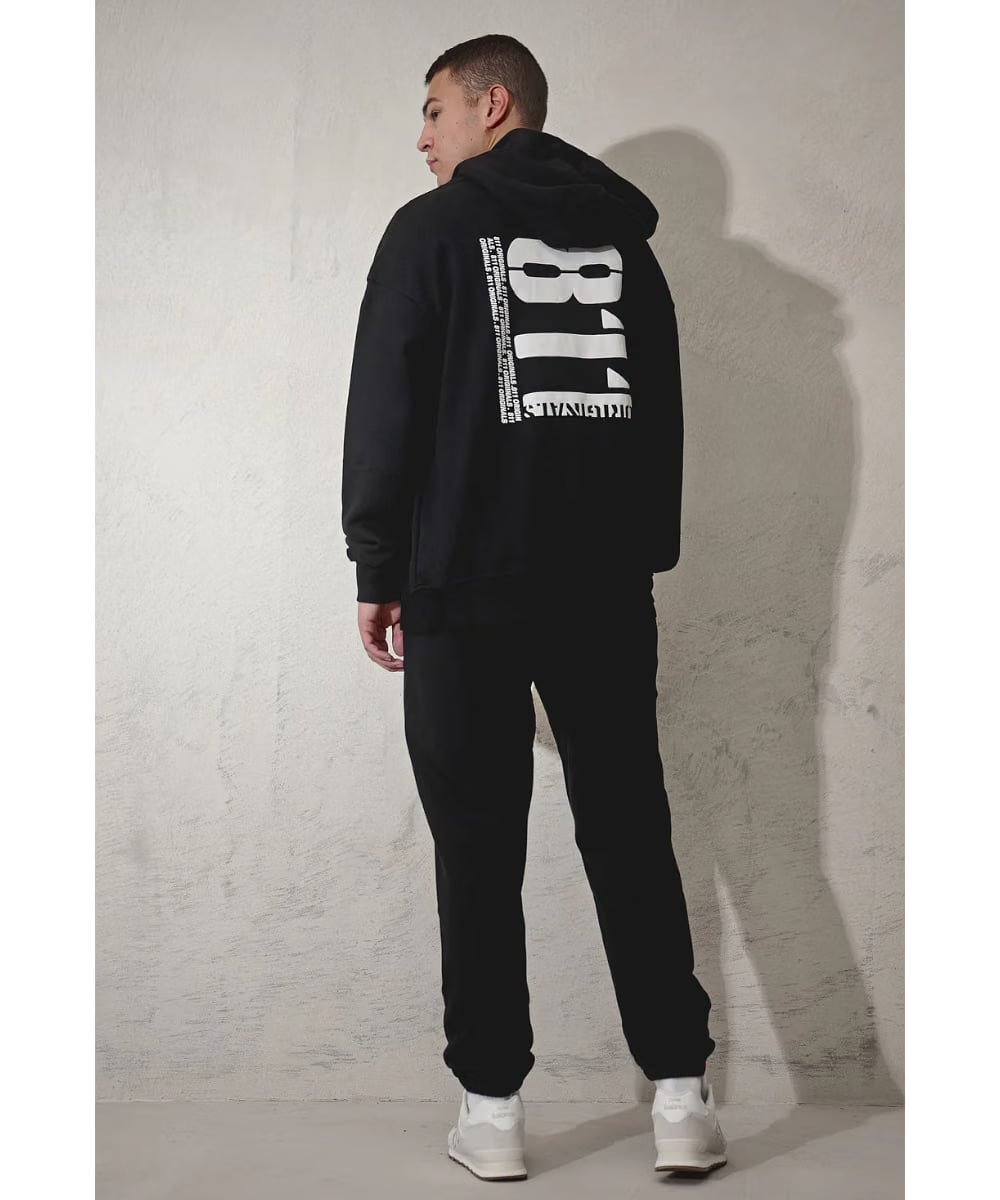 811 Originals Unisex King St Zip Up Hoodie (Black)