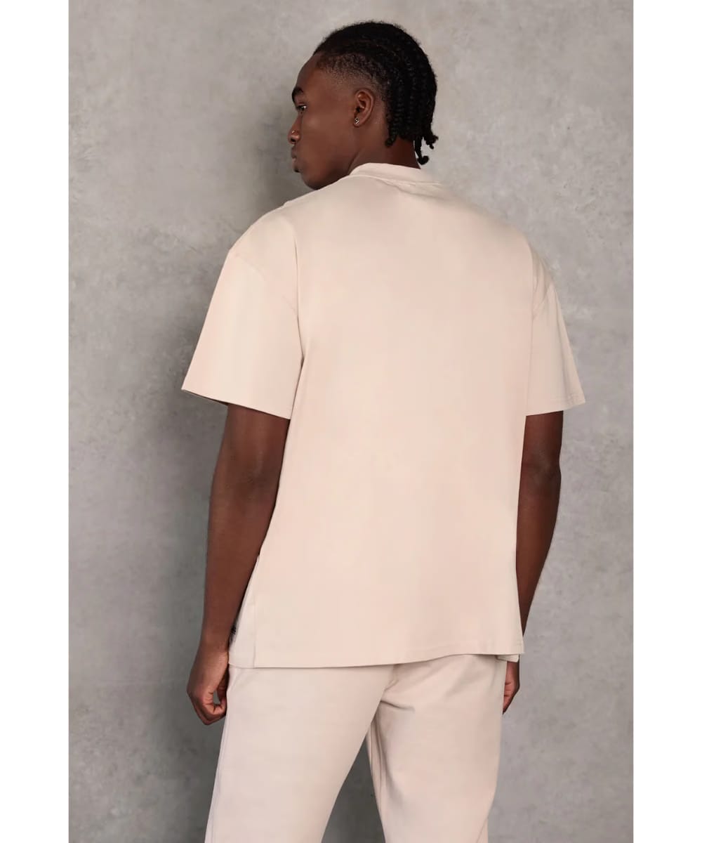 811 Originals Unisex Signature Big Logo Tee (Beige)