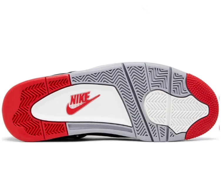 Air Jordan Men's Nike Air Jordan 4 Retro (Bred Reimagined)