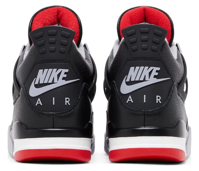Air Jordan Men's Nike Air Jordan 4 Retro (Bred Reimagined)