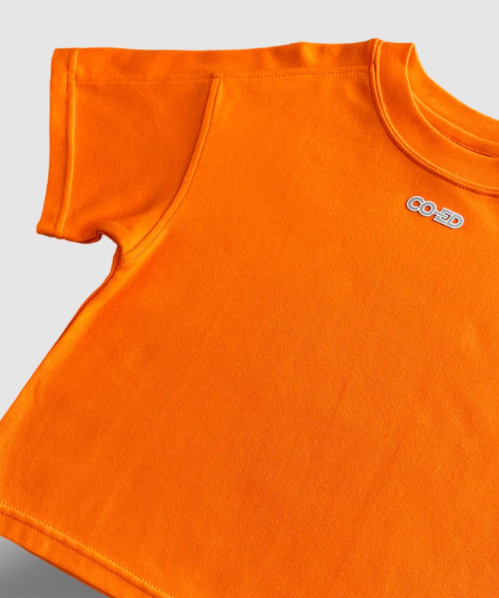 CO-ED Kids Oversized Tee (Orange)
