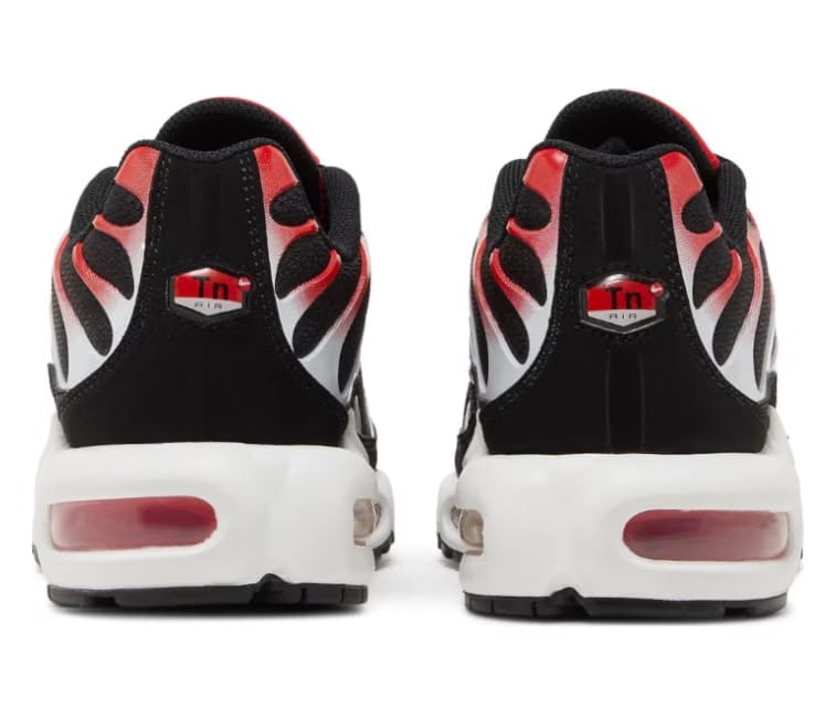 Nike Mens Nike Air Max Plus TN (Black/White/Red)