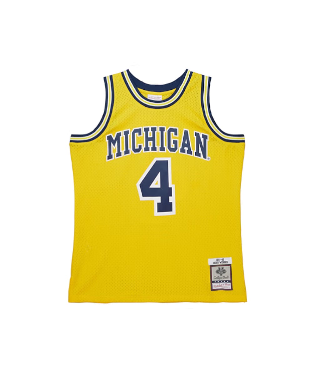 Mitchell & Ness University Of Michigan Chris Webber 1991-92 Home Swingman Jersey