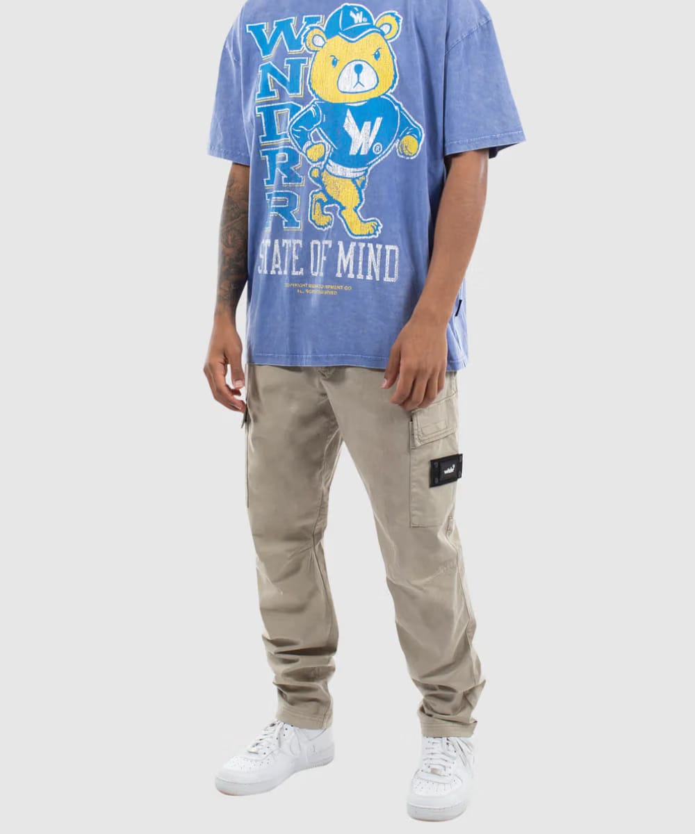WNDRR Fairfax Cargo Pants (Stone)
