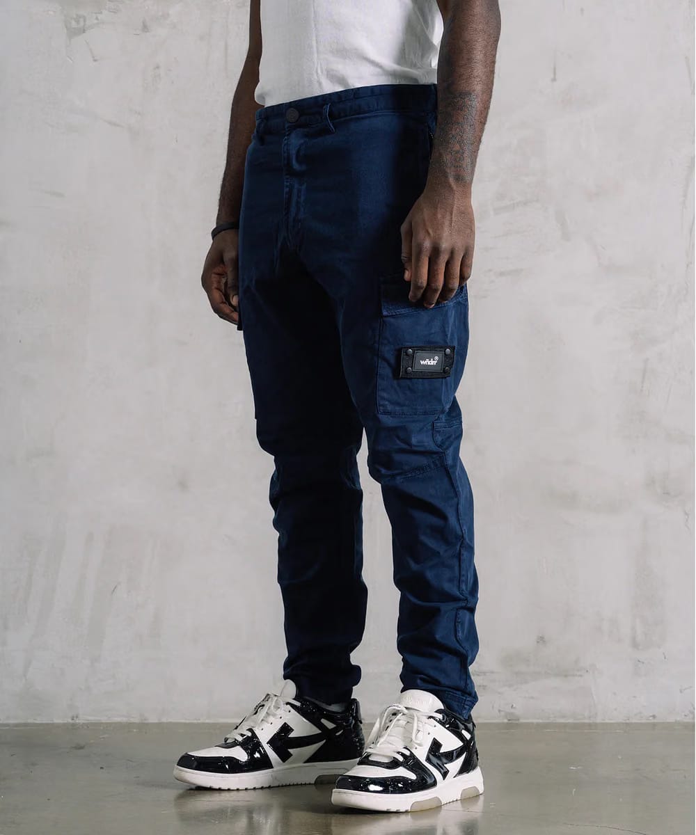 WNDRR Fairfax Cargo Pant (Navy)