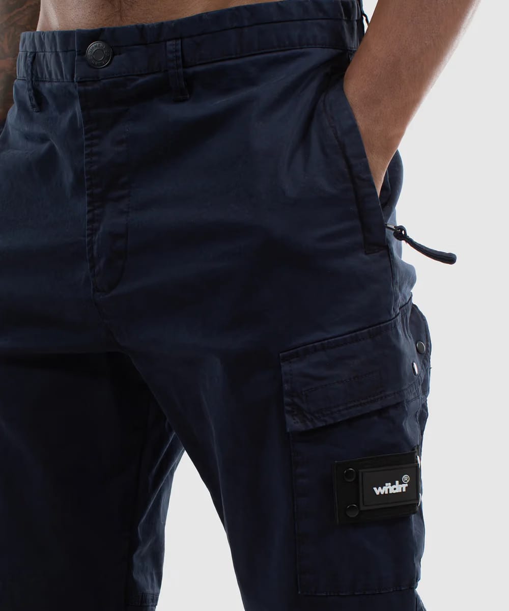 WNDRR Fairfax Cargo Pant (Navy)