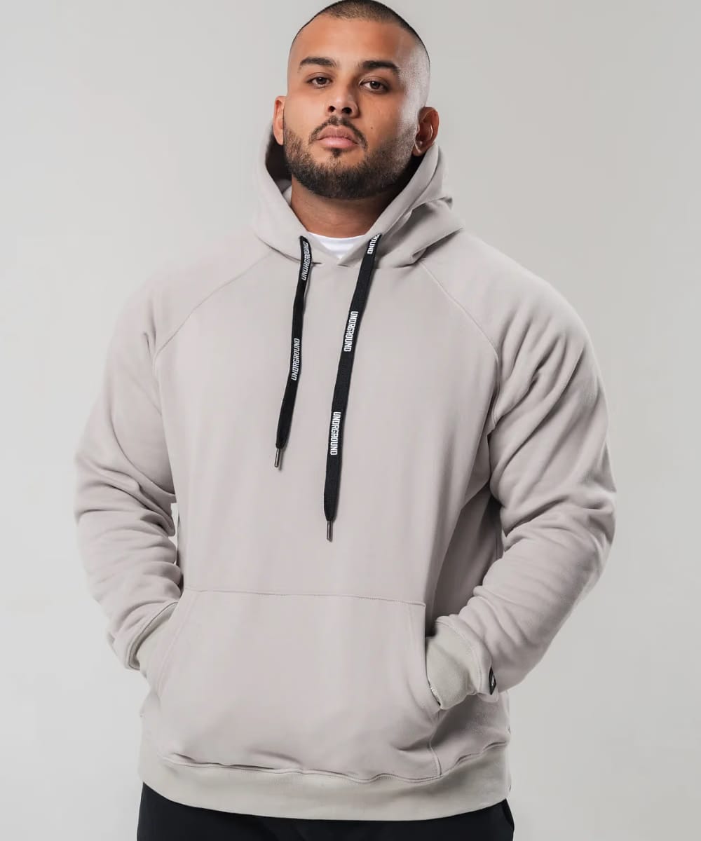UNDRGROUND Warm Up Hoodie (Deep Taupe)