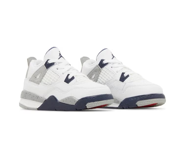 Air Jordan Kids Nike Air Jordan 4 (Midnight Navy)