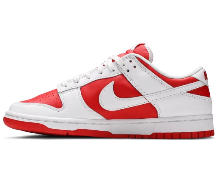 Nike Men's Nike Dunk Low Retro (Championship Red)