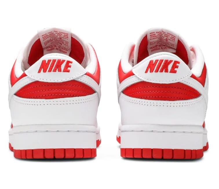 Nike Men's Nike Dunk Low Retro (Championship Red)