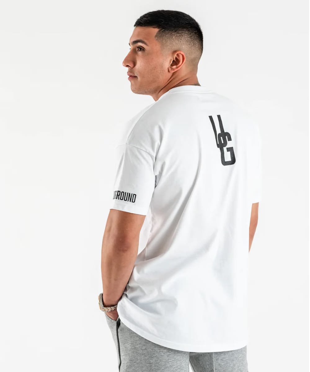 UNDRGROUND Box Fit UG Tee (White)
