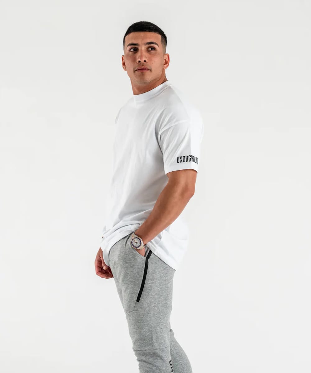 UNDRGROUND Box Fit UG Tee (White)