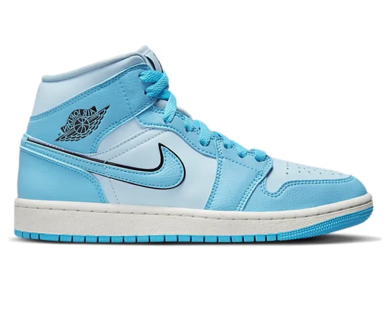 Air Jordan Women's Nike Air Jordan 1 Mid SE (Ice Blue)