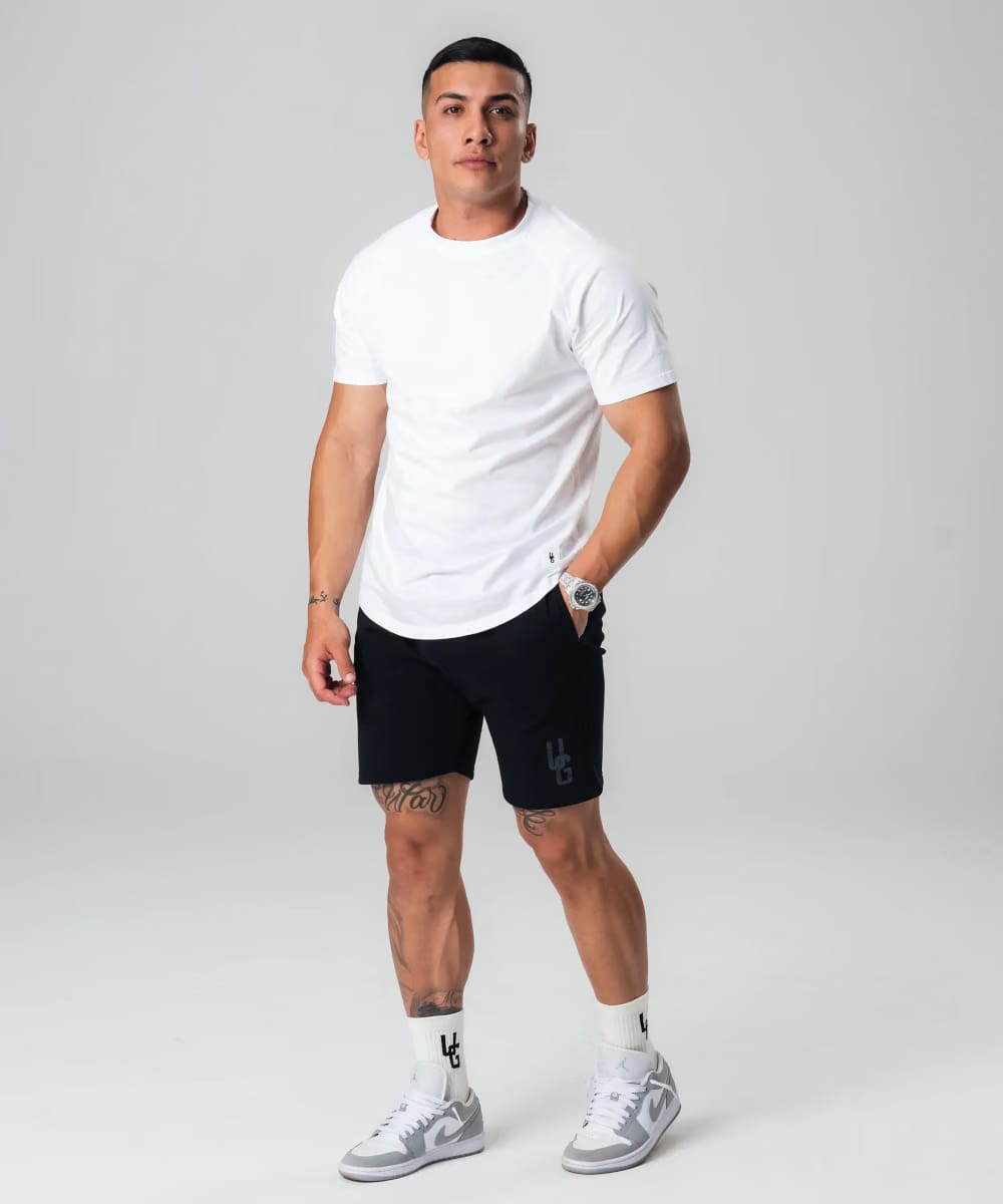 UNDRGROUND Curved Tee x 3D Print (White)