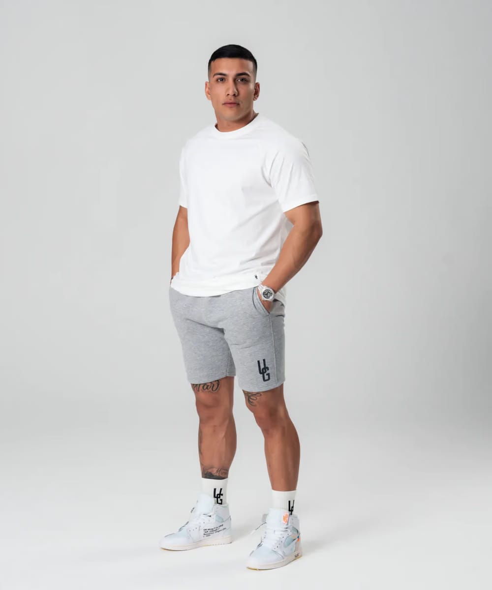 UNDRGROUND Cotton Shorts x Reflective Print (Grey)