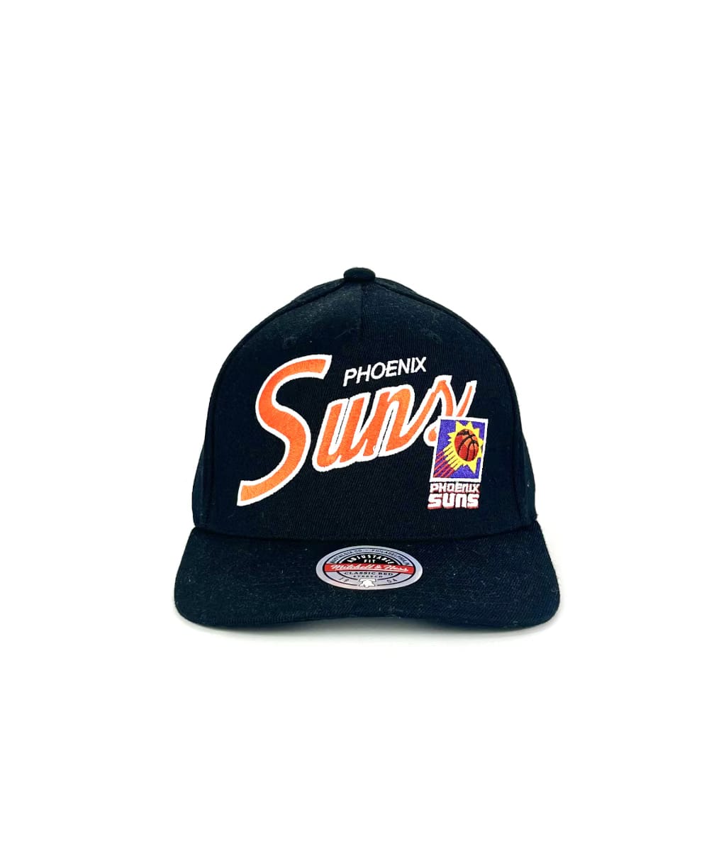 Mitchell & Ness Phoenix Suns Classic Script Red Snapback Hat by Mitchell & Ness